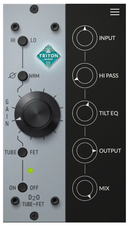 Triton Audio Launches D2O Preamp audio Plugin Gearspace
